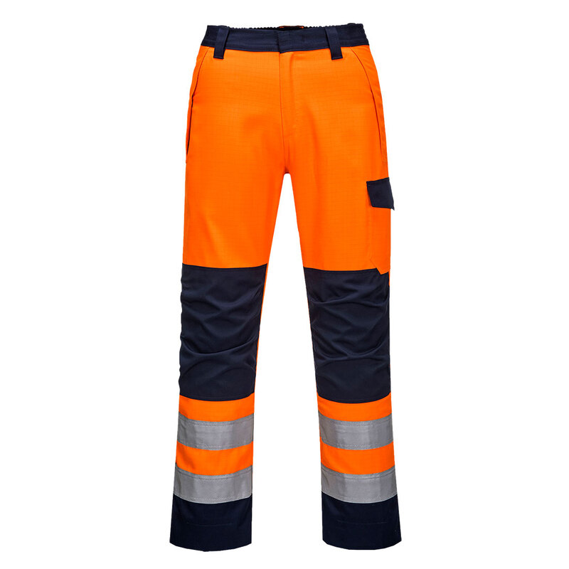 Portwest Modaflame RIS Orange/Navy Trousers